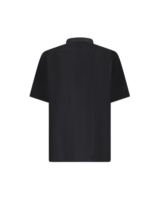 PT Torino Black Short Sleeve Shirts for men