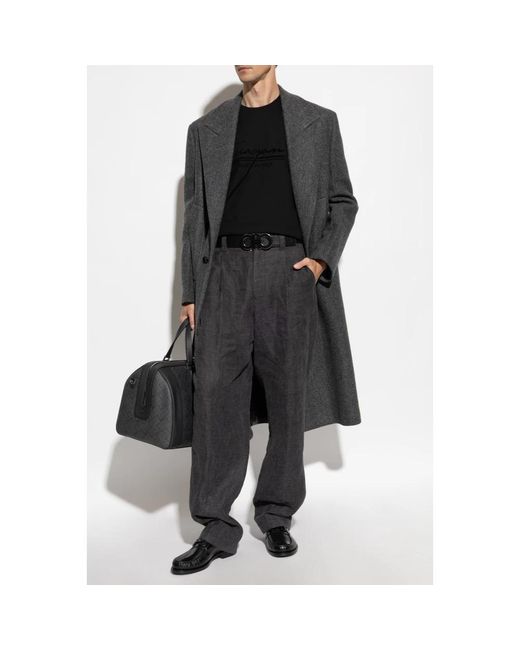 T-Shirts Ferragamo de hombre de color Black