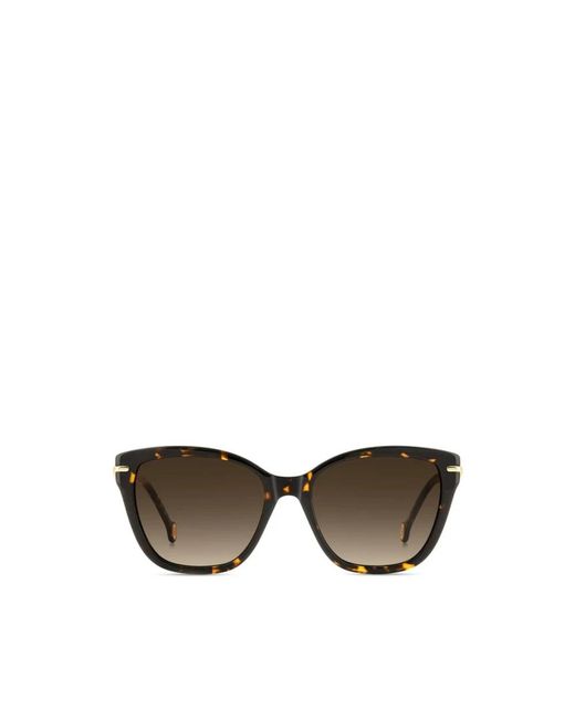 Carolina Herrera Metallic Sunglasses