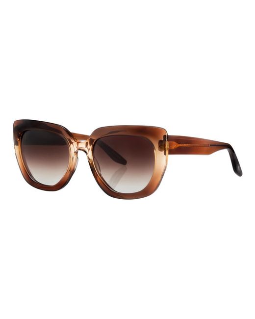 Barton Perreira Brown Sunglasses
