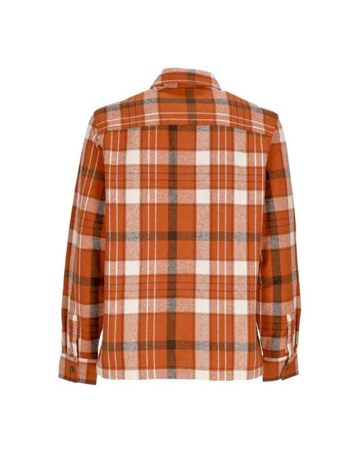 Dickies Brown Nimmons Long Sleeve Shirt L/Shirt for men