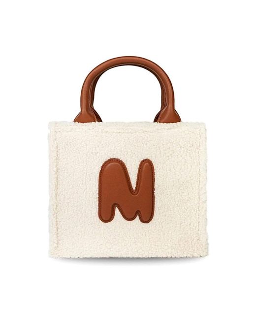 Handbags di MSGM in Brown