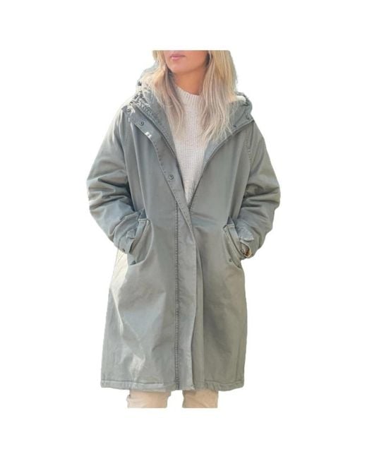 BLONDE No. 8 Gray Parkas