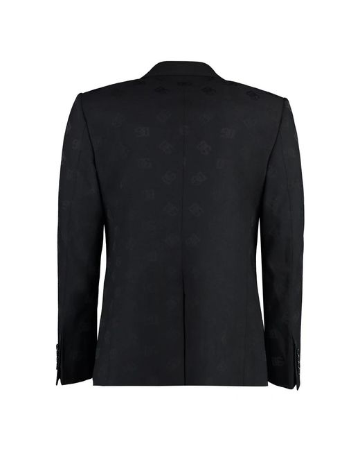 Dolce & Gabbana Black Blazers for men