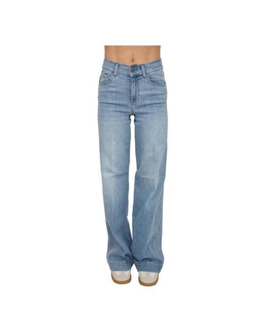 Liu Jo Blue Wide Jeans