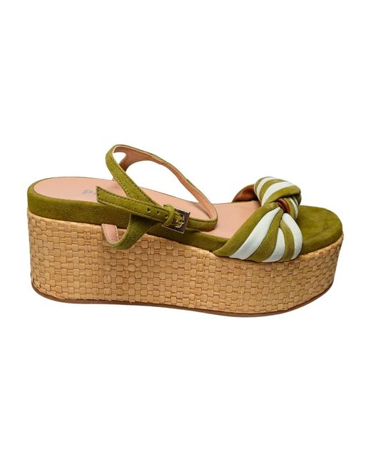 Pollini Metallic Wedges
