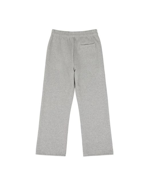 Entire studios Broeken ,Grijs ,Katoen Straight Leg Sweatpant in het Gray voor heren
