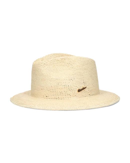 Hats di Borsalino in Natural da Uomo