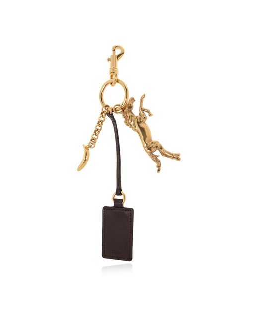 Chloé White Keyrings