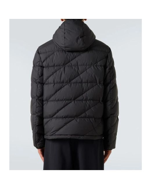 Moncler Mauzun Short Down Jacket in het Black voor heren