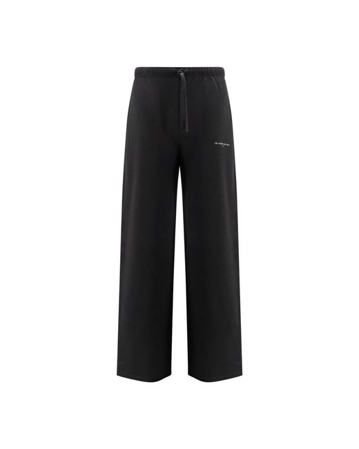 Ih Nom Uh Nit Black Wide Trousers for men