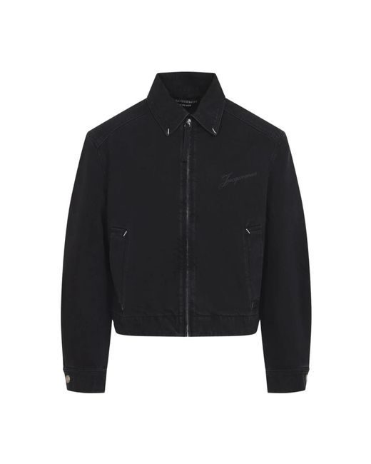 Jacquemus Black Denim Jackets for men
