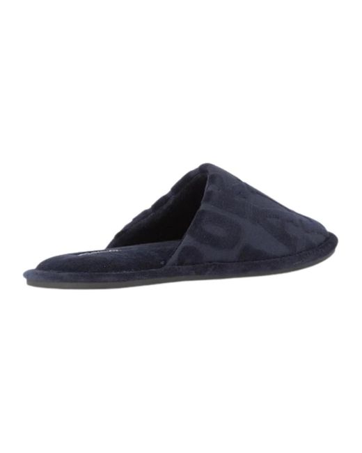 Emporio Armani Blue Slippers for men