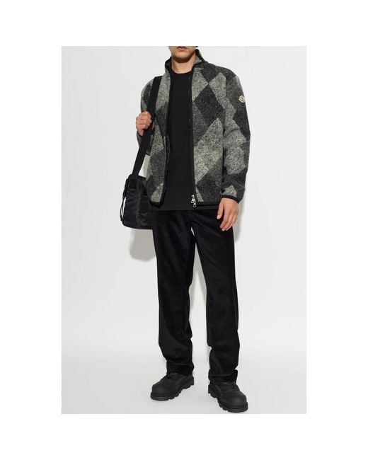 Cardigans Moncler pour homme en coloris Gray