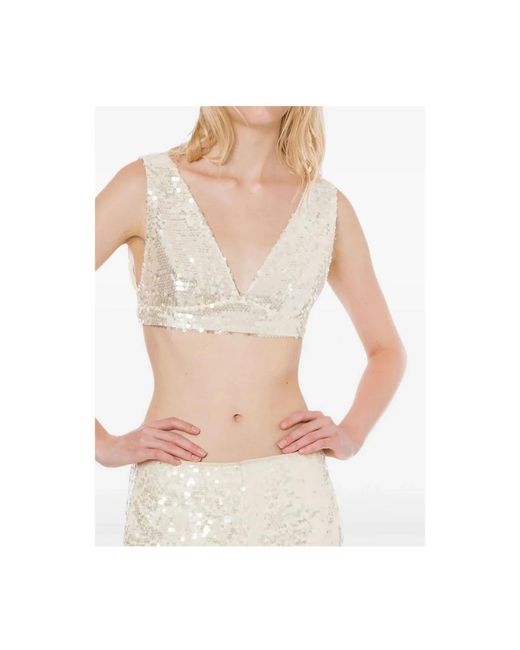 Philosophy Di Lorenzo Serafini White Sleeveless Tops