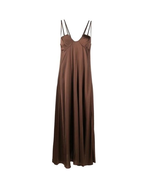 Aeron Brown Maxi Dresses
