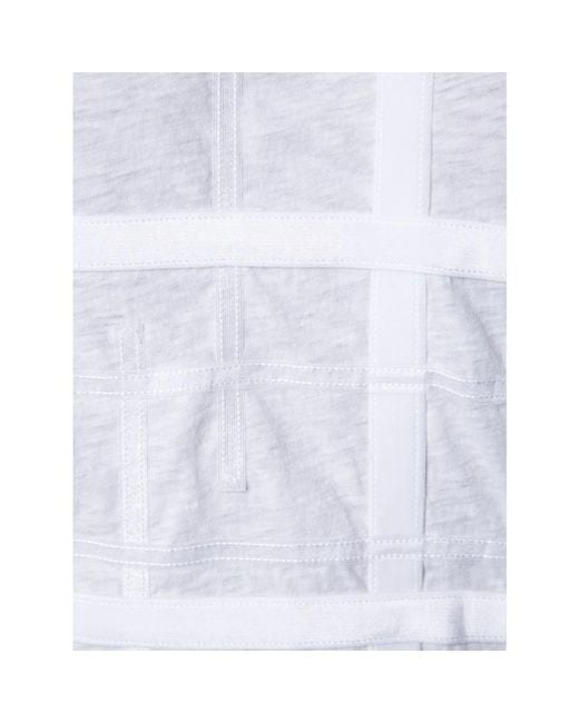 Comme des Garçons White T-Shirts
