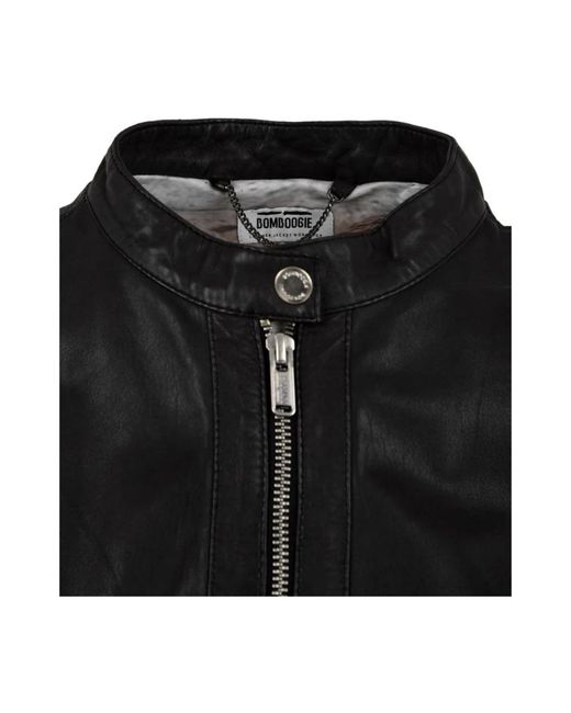 Bomboogie Black Leather Jackets