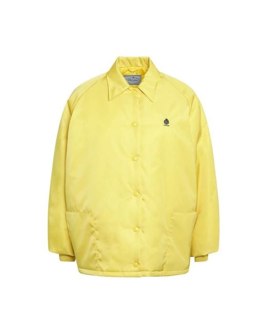 Prada Yellow Giubbotto