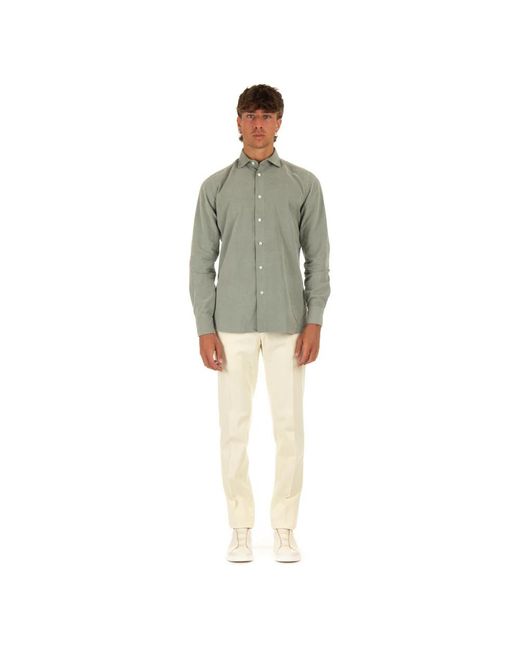 Borriello Green Casual Shirts for men