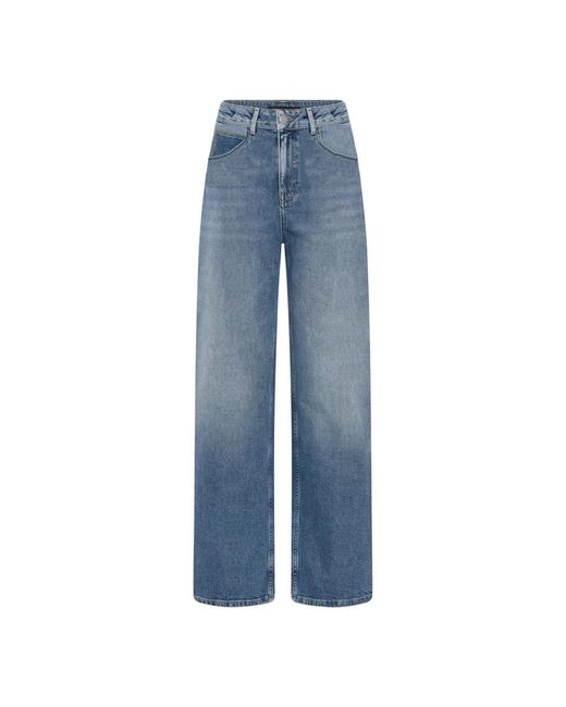 Straight Jeans Bruuns Bazaar de color Blue