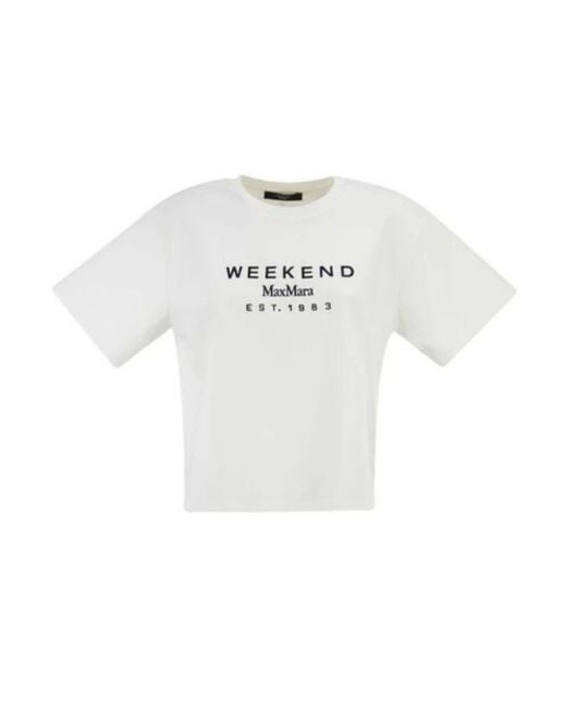 Weekend by Maxmara White T-Shirts