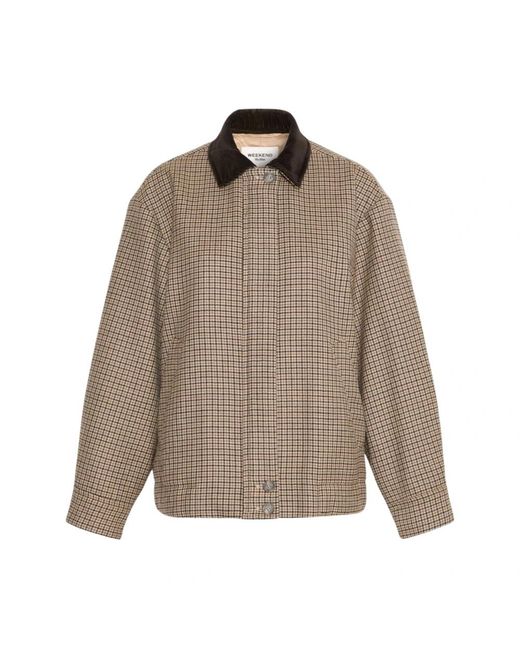 Weekend by Maxmara Gray Light Jackets