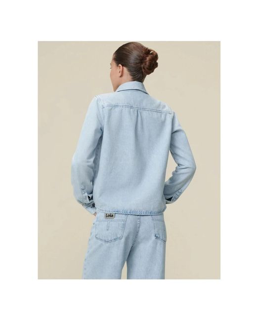 Lois Isa Blouse in het Blue