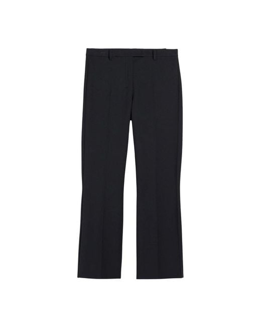 Max Mara Blue Wide Trousers