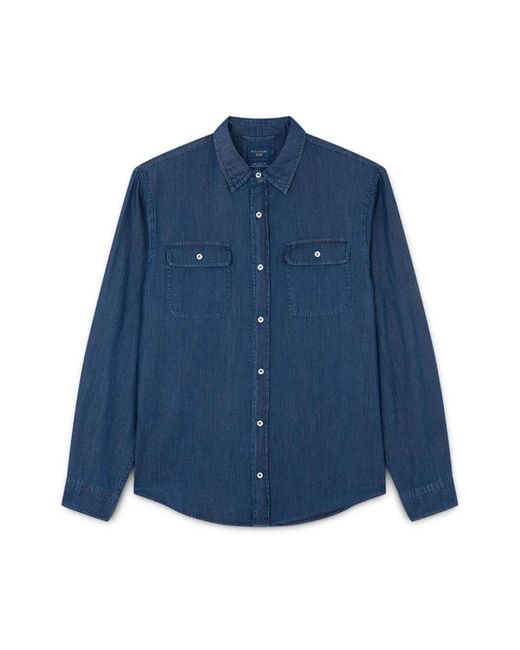 Paul & Shark Blue X-Soft Shirt for men