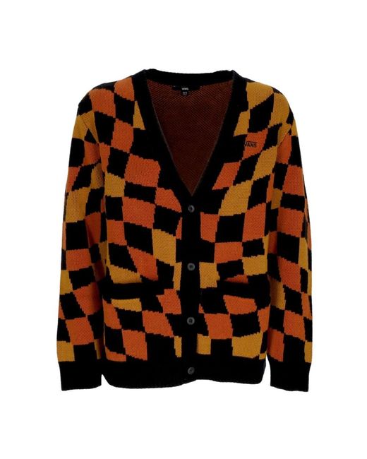 Vans Orange Cardigan W Jagger Sweater Cardigan