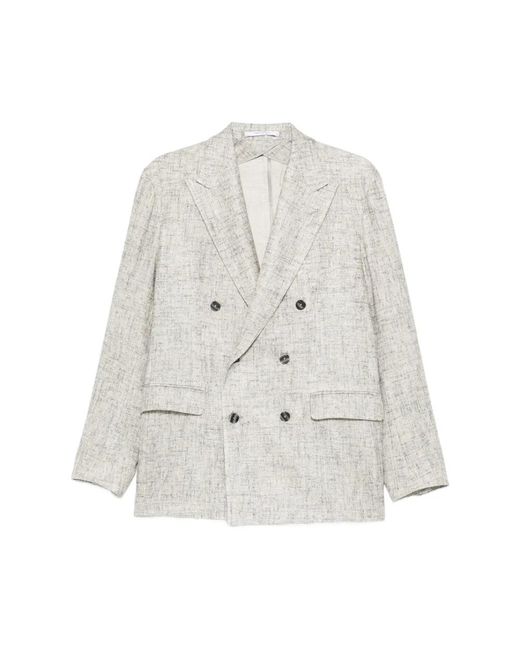 Tagliatore New York Jacket in het White voor heren