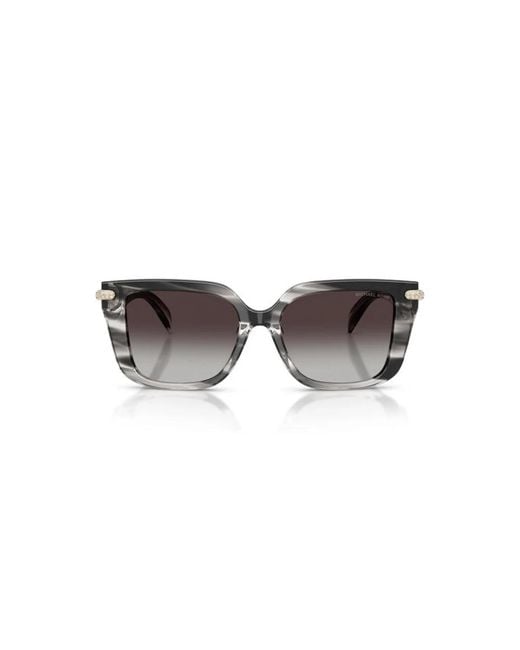 Michael Kors Brown Square Santo Domingo Sunglasses