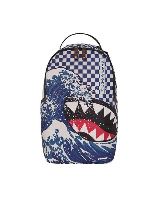 Sprayground Blue Backpacks for men