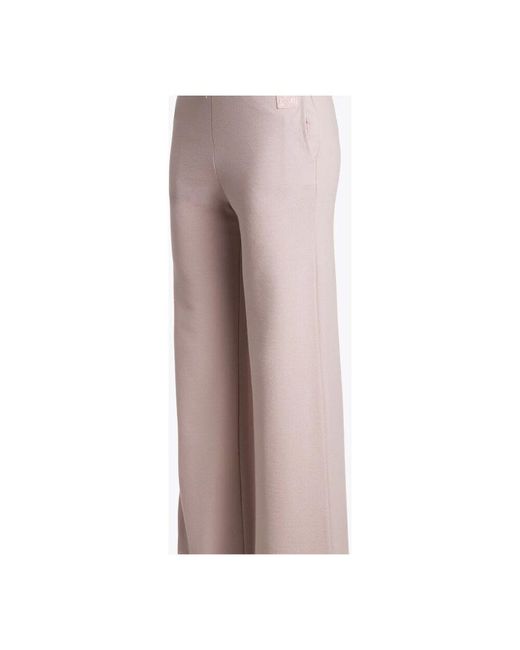 Parajumpers Pink Dehnbare Interlock Hose Mit Crepe Face