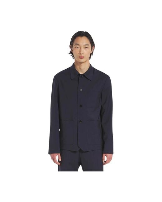 Casual Shirts Barena de hombre de color Blue