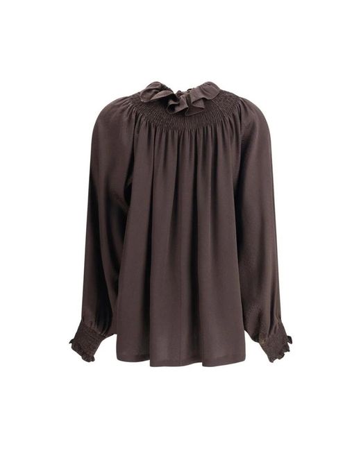 Burberry Brown Blouses