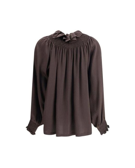 Burberry Brown Blouses
