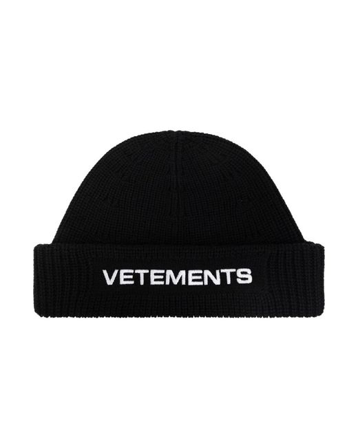 Beanies di Vetements in Black