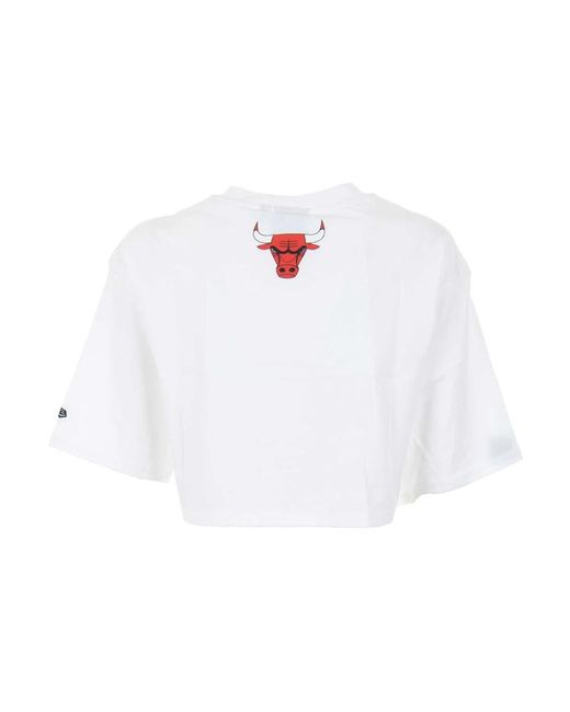 KTZ White Chicago bulls nba team wordmark t-shirt