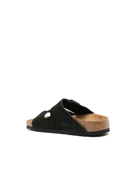 Birkenstock Sliders in het Black