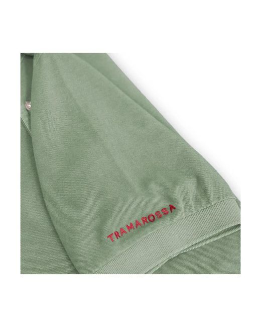 Tramarossa Green Polo Shirts for men