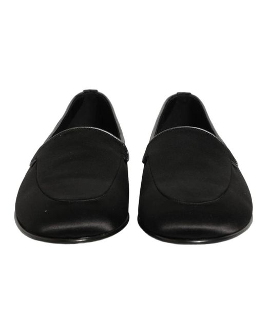 Dolce & Gabbana Black Loafers for men