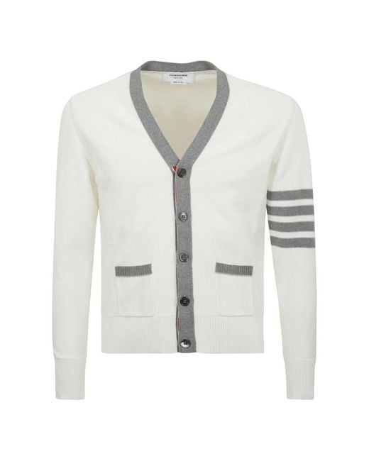 Thom Browne Gray Cardigans for men