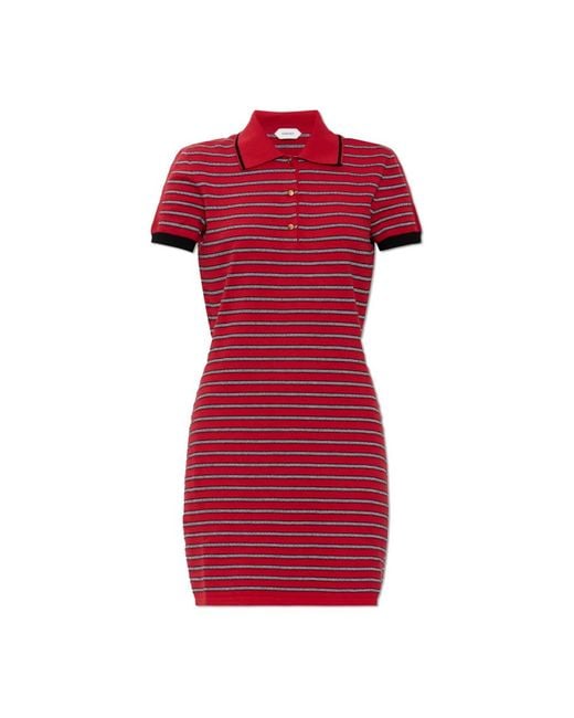 Versace Red Short Dresses