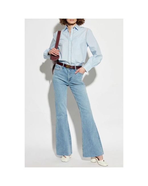 Rag & Bone Blue Hemd maxine