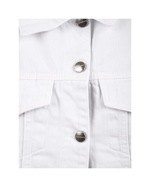 hinnominate White Denim Jackets