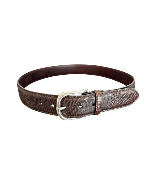 Paolo Vitale Brown Belts for men