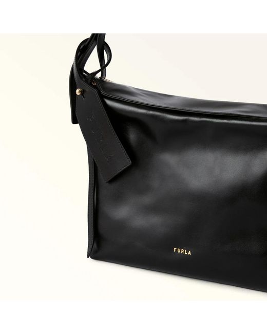 Furla Black Shoulder Bags