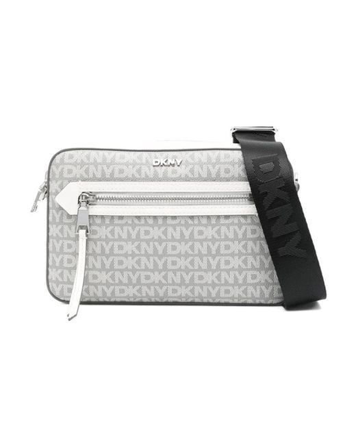 DKNY White Cross Body Bags